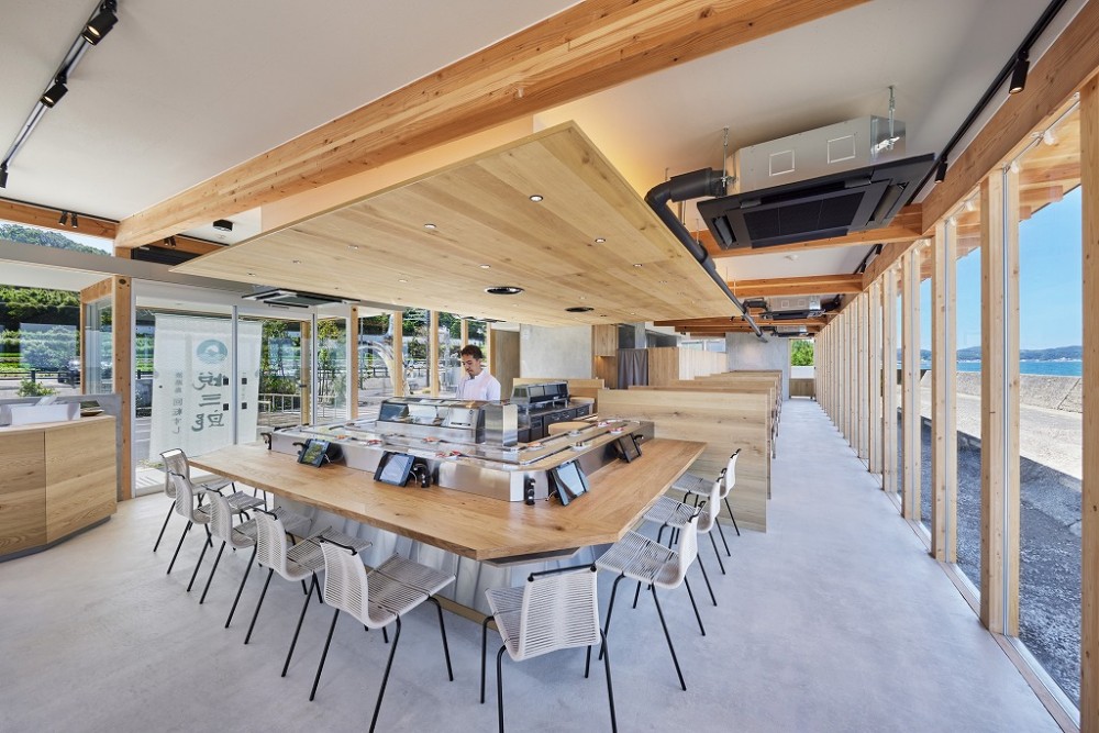 淡路島　回転すし　悦三郎