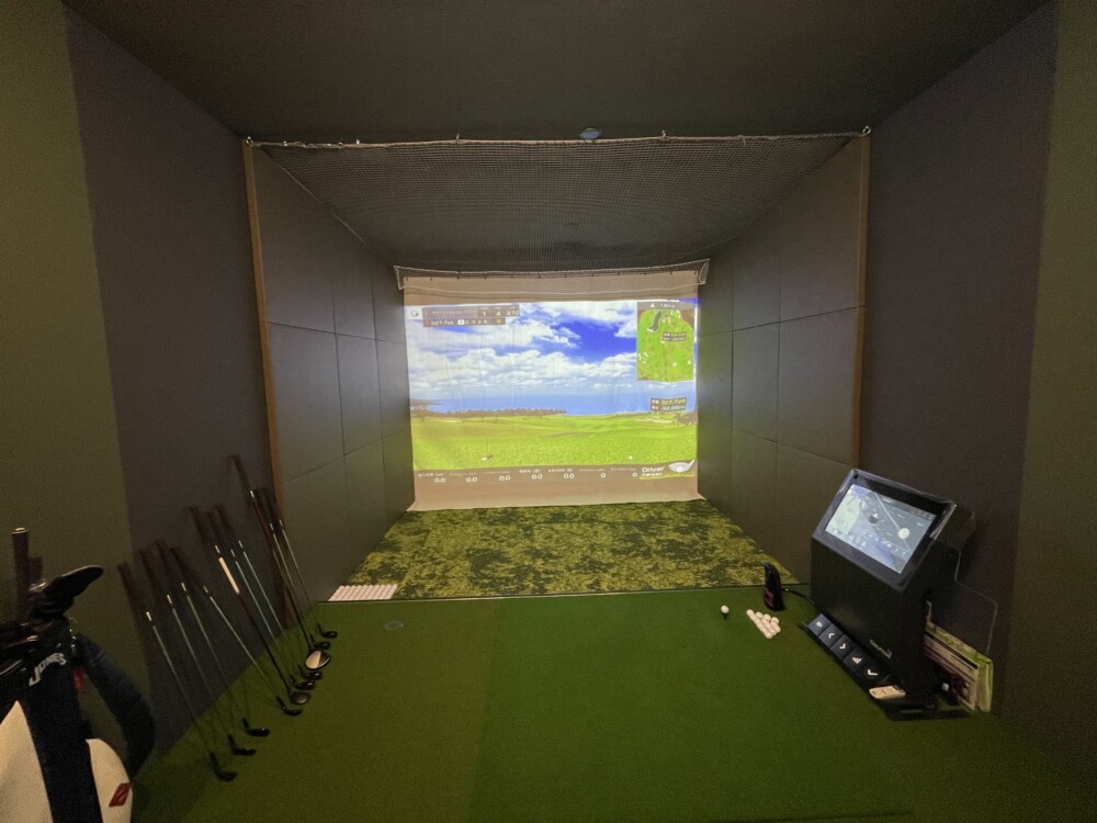 某マンション インドアゴルフ設置工事